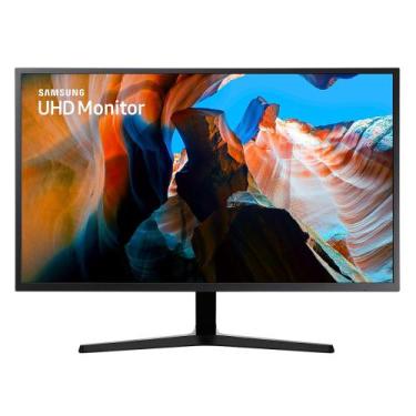 Imagem de Monitor UHD Samsung 32", 4K, HDMI, Display Port, Freesync, Preto, Séri