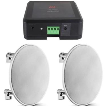 Imagem de Amplificador AAT BTA-1  ST + 2 Cxs 6CX 50w Redonda Branca