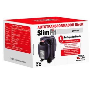 Imagem de Transformador Bivolt 2000 Va Fit - Forceline Com Fusível Térmico E Tom