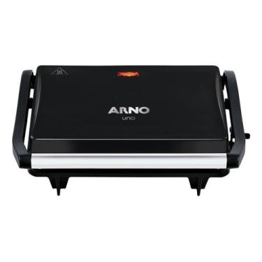 Imagem de Grill Arno Compact Preto Gpto 127V, Preto, 110V
