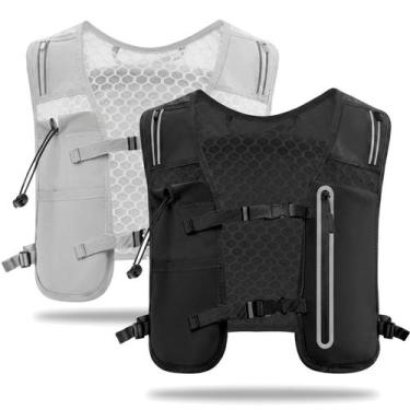 Imagem de Colete de corrida Teyva Daily, kit com 2 unidades, refletivo e com aju