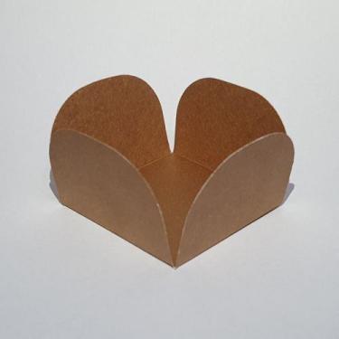 Imagem de 500 Forminha Pétala para Brigadeiro Docinho Bronze - Curifest