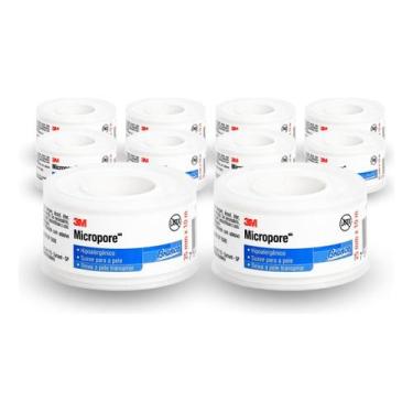 Imagem de Fita Micropore 25mm X 10 M (rolo) 1530 (cx C/10) - 3m