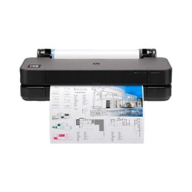 Imagem de Impressora Plotter HP DesignJet T210 24", Colorida, Wi-Fi, USB, Preto 