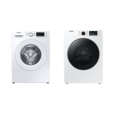 Imagem de Lavadora Samsung 11kgs WW11T 120 + Secadora Samsung 12kgs DV12B 220