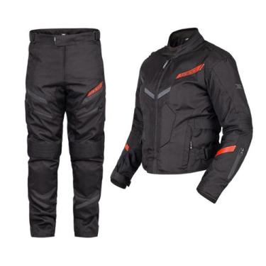 Imagem de Kit Conjunto Jaqueta Motociclista Calça Texx New Strike V3, 4G