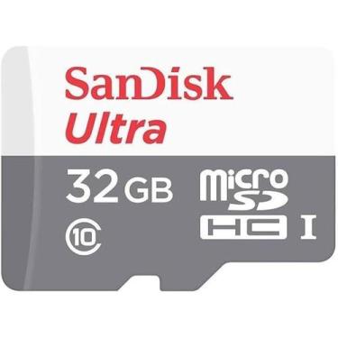 Imagem de Cartão De Memória Sandisk Sdsqunb-032g-gn3ma Ultra Com Adaptador Sd 32