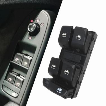 Imagem de Botão De Controle De Janela Elétrica Para Audi A4 Q3 Q5 S4 S5 - Interr