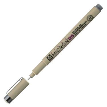 Imagem de Caneta Sakura Pigma Micron 0.05 mm Cinza Escuro