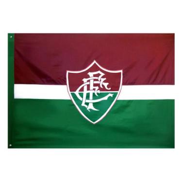 Imagem de Bandeira Oficial do Fluminense 90x1,28m Dupla Face 2 Panos - BC ARTS E