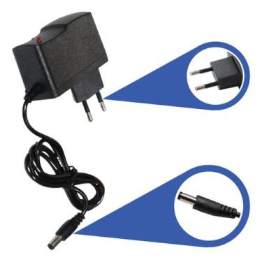 Imagem de Fonte Estabilizada Bivolt 12v 2a Para Cftv Ou Fita Led Som - Sem Marca