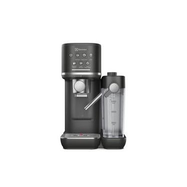 Imagem de Cafeteira Espresso Electrolux Cápsula, Pó e Sache Experience Vaporizador de Leite Preta (ECM70)