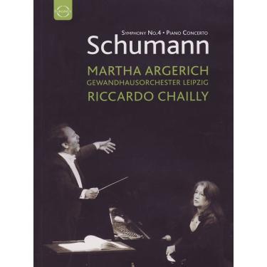 Imagem de Schumann: Piano Concerto/Symphony No. 4 - Martha Argerich/Gewandhausorchester/Riccardo Chailly