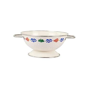 Imagem de GUIPAIHAI Pratos de alimentos, pratos de frutas, louças, louças, lanches, bandeja para cozinha, frutas, legumes, cesta de armazenamento de chaves (cor: M)