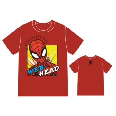 Imagem de Camiseta Inf Spider Man Head Tam 08 CLUBE COMIX 19252