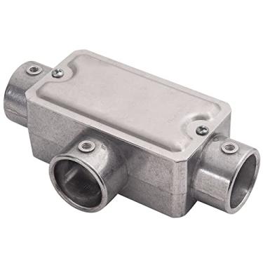 Imagem de Condulete fixo 1" tipo"T" - com tampa/sem rosca/sem pintura Tramontina