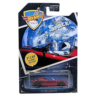 Imagem de Hot Wheels 2019 Greetings From Space '08 Tesla Roadster, marrom
