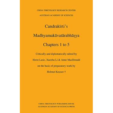 Imagem de Candrakirti's Madhyamakavatarabhasya: Chapters 1 to 5, Critically and Diplomatically Edited on the Basis of Preparatory Work by Helmut Krasser