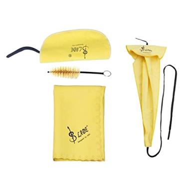 Imagem de kesoto Kit de cuidados com saxofone soprano alto Tenor, pano de limpeza Escova para bocal para estudantes saxofonistas amantes de música