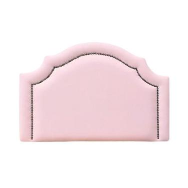 Imagem de Cabeceira Estofada Captone Design Rosa Solteiro 90X60Cm
