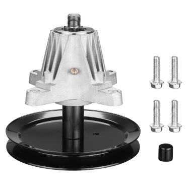 Imagem de Conjunto de eixo para cortador Cub Cadet Mower – eixos de deck para Cub Cadet LTX1045 LTX1046, Craftsman LT2000 LT2500, eixo lubrificável para trator de cortador de grama Troy Bilt MTD, substitui 918-04865A 618-04636