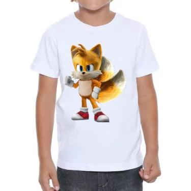 Imagem de Camiseta Infantil Sonic Tails Modelo 6 - King Of Print