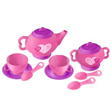 Kit Cozinha Infantil Jogo De Chá Rosa Menina 22 Acessórios - Zuca Toys -  Jogo de Chá Infantil - Magazine Luiza