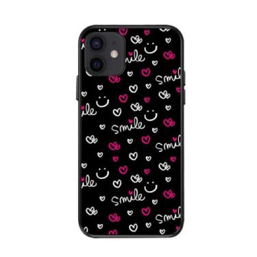 Imagem de CUTTIZ Capa de telefone compatível com iPhone 14 Pro Max Girl padrão de amor pelo vento coreano para iPhone 11 12 13 Pro Max Mini 6 7 8 14 Plus XS XR bonito simples capa de telefone macia (AX-5, iPhone 7plus/8plus)