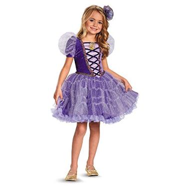 Imagem de Disguise Disney's Tangled Rapunzel Tutu Prestige fantasia para meninas, 3T-4T