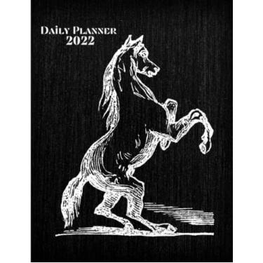 Imagem de Daily planner 2022 : one page per day daily planner, undated daily planner with hourly schedule , A4 daily planner 2022, Daily planner 8.5x11 2022, ... , 8.5x11 ", 366 pages: Daily planner Notebook