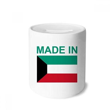 Imagem de DIYthinker Caixa de cerâmica feita no Kuwait Country Love Money Box para presente de cofrinho
