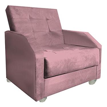 Imagem de Poltrona Raquel Plus Size Rosa