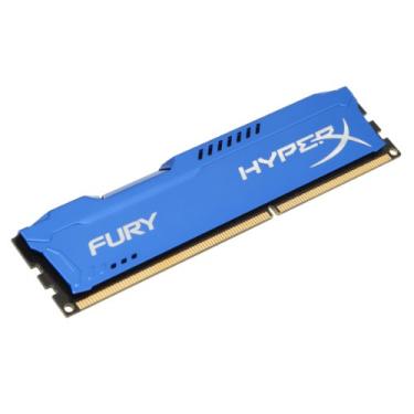 Imagem de HX318C10F/8 - Memória HyperX Fury de 8GB DIMM DDR3 1866Mhz 1,5V para desktop
