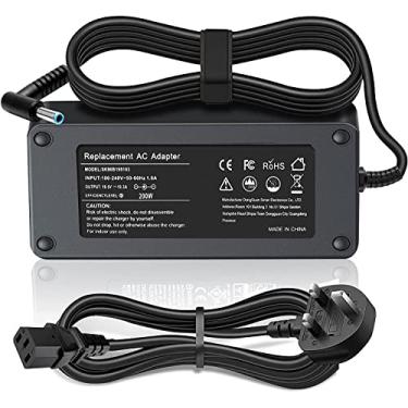 Imagem de Carregador HP de 200 W, substituição para HP ZBook 15 17 G3 G4 G5, ZBook Studio G3 G4 G5, HP TPN-CA03 TPN-DA10 TPN-LA21 L00895-00 815680-002 HP15-DH0009TX RTX20 80 15-Adaptador de alimentação DH0007TX RTX2060 (4,5 * 3,0 mm)