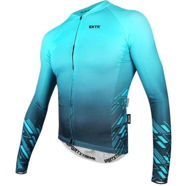 Imagem de Camisa Manga Longa Sportxtreme Slim Move Azul