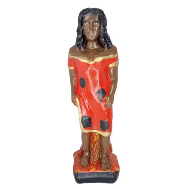 Imagem de Estatua Imagem Pomba Gira Maria Maria Mulambo 20cm Gesso