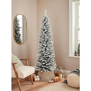 Imagem de Árvore Slim Nevada: Elegância Natalina com 1,50m, 200 Galhos e 48cm de Diâmetro