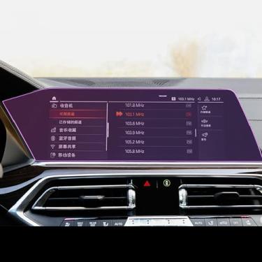 Imagem de LAVIYE Carro Anti riscos e prevenção de poeira interior adesivos filme TPU, para BMW G05 G06 G07 X5 X6 X7 2019-2023 Dashboared painel de instrumentos protetor de tela