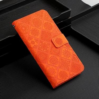Imagem de Para Redmi 10 9 9A 9C 9T 9AT 8 8A 7A Caso para Xiaomi Para Redmi Note 11 10 9 8 Pro 10T 10S 9S 8T Casos Carteira Magnética Couro Capa de Telefone, laranja, Para Redmi 10 Prime