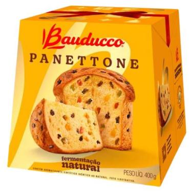 Imagem de Panettone Frutas Bauducco 400Gr - Panetone Tradicional