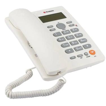 Imagem de Telefone fixo com fio ibratele c/ identificador de chamadas