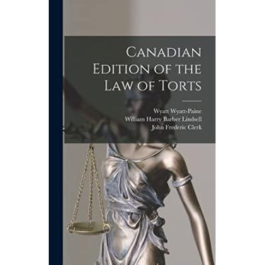 Imagem de Canadian Edition of the Law of Torts