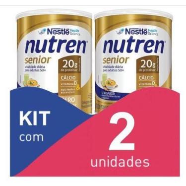 Imagem de Nutren Senior Pó Sem Sabor 740G - Kit Com 2 Unidades - Nestlé Health S