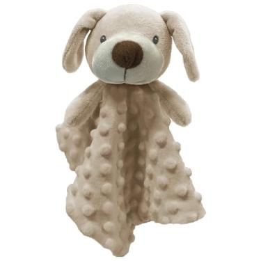 Imagem de Naninha Laço Bebê Minha Primeira Naninha (Cão Bege)