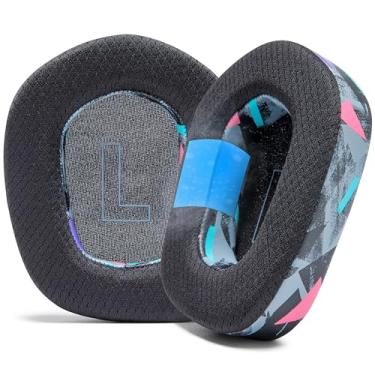 Imagem de WC Freeze G733 - Almofadas de gel de resfriamento para fones de ouvido Logitech G733 da Wicked Cushions | Conforto e espessura aprimorados com gel refrescante para jogos épicos | Preto dos anos 90