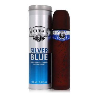 Imagem de Perfume Cuba Silver Blue Eau de Toilette Masculino