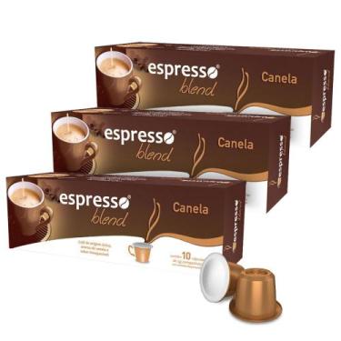Imagem de Kit Cápsulas Espresso Blend Canela Compatível Com Nespresso - 3 Caixas