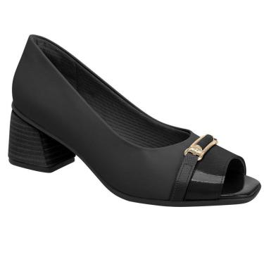 Imagem de Scarpin Femino Salto Baixo Quadrado Piccadilly 715020