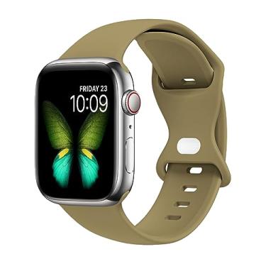Imagem de Tighesen Pulseiras esportivas compatíveis com Apple Watch Ultra 2/Ultra SE séries 10/9/8/7/6/5/4/3/2/1 de 38 mm, 40 mm, 41 mm, 42 mm, 44 mm, 45 mm, 46 mm, 49 mm, P/M M/G para mulheres/homens,