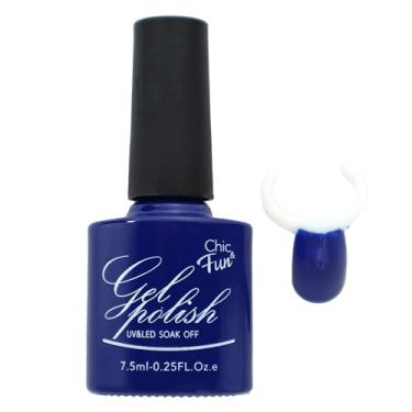 Imagem de Esmalte Em Gel Chic & Fun 7,5ml Led/uv Unhas Manicure Nail C/Registro (015, x 2un)